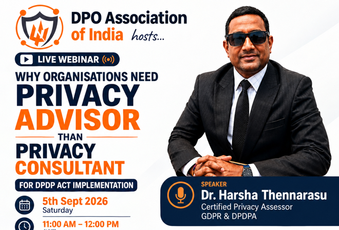 Why Organizations need privacy advisors more than privacy consultants